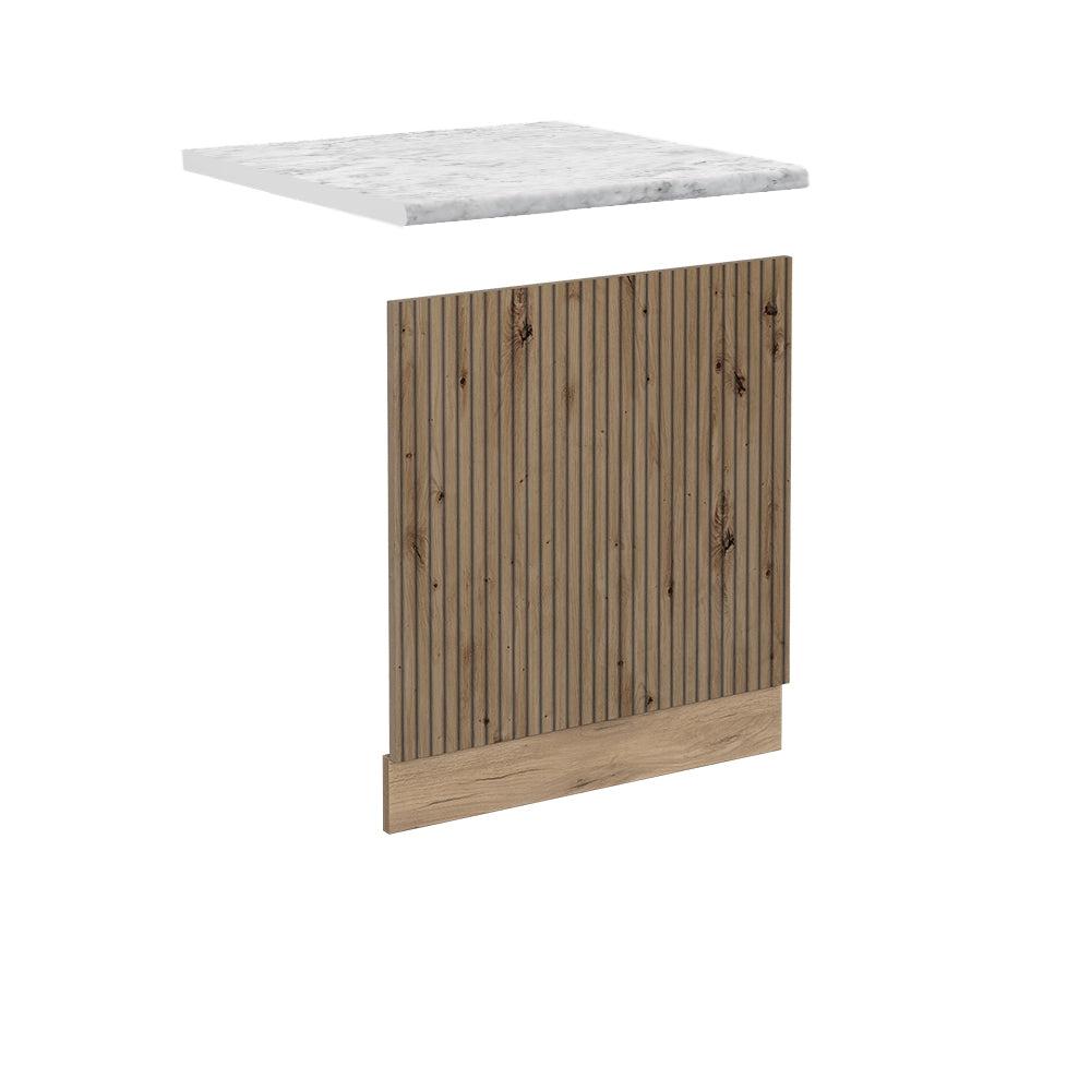 Vicco Pannello frontale Rovere artigianale 60 cm , PL Marmo