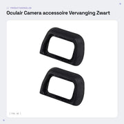 Accessorio per fotocamera - Vervicello elettronico - Nero - Compatibile con Sony Alpha A6300 A6000 A5100 A5000 NEX-5 NEX-6 N...