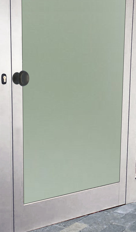 Pomolo fisso per porta SAGUATTI 166/60IB in alluminio marrone opaco