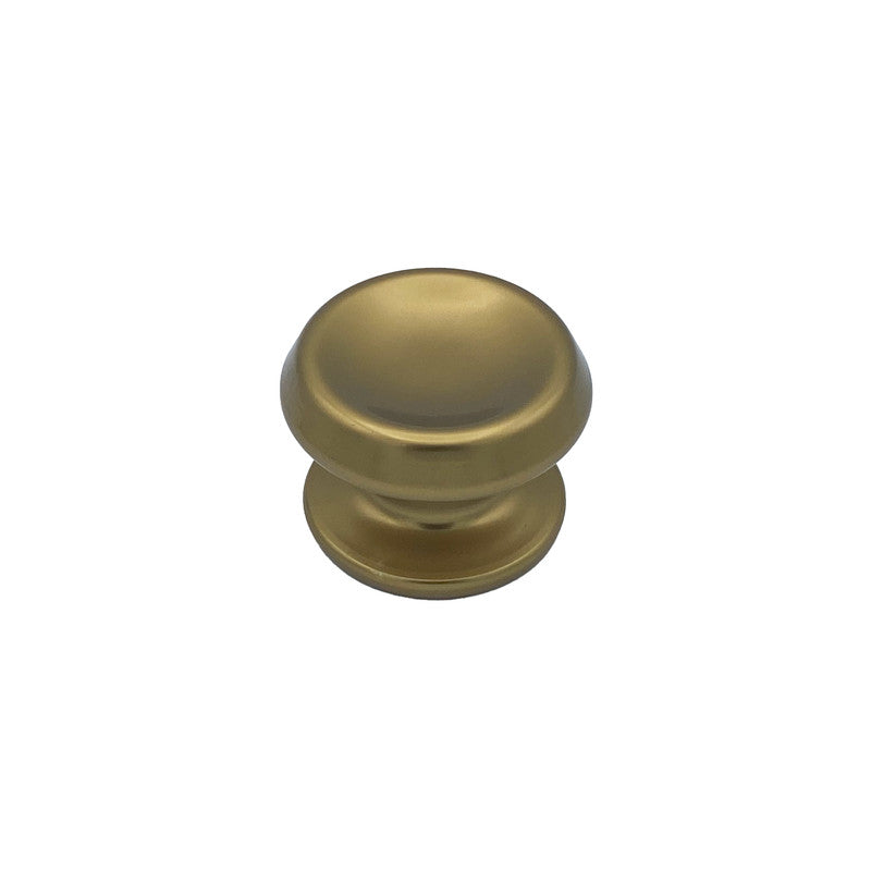 Pomolo fisso per porta SAGUATTI 166/80CB in alluminio bronzo lucido