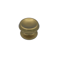 Pomolo fisso per porta SAGUATTI 166/80CB in alluminio bronzo lucido