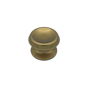 Pomolo fisso per porta SAGUATTI 166/80CB in alluminio bronzo lucido