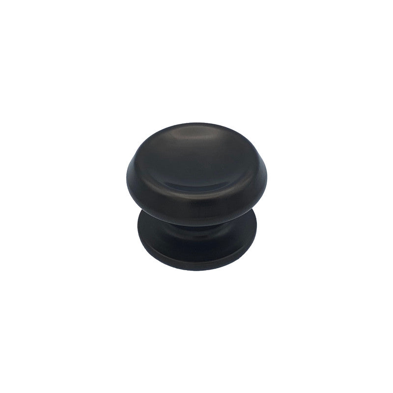 Pomolo fisso per porta SAGUATTI 166/80IB in alluminio marrone opaco