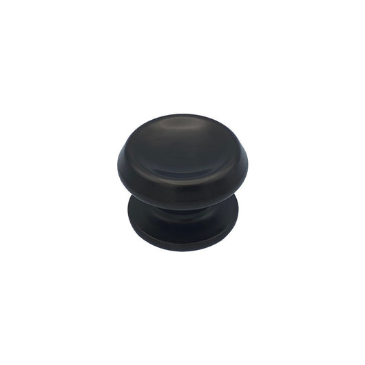 Pomolo fisso per porta SAGUATTI 166/80IB in alluminio marrone opaco