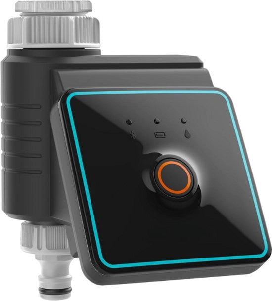 Computer di irrigazione intelligente con app Bluetooth - Irrigazione automatica per balcone e prato - Regolabile tramite app con 3 orari e 10 metri di portata