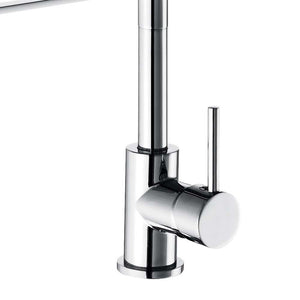 Rubinetto lavello serie winter a bocca alta, bianco