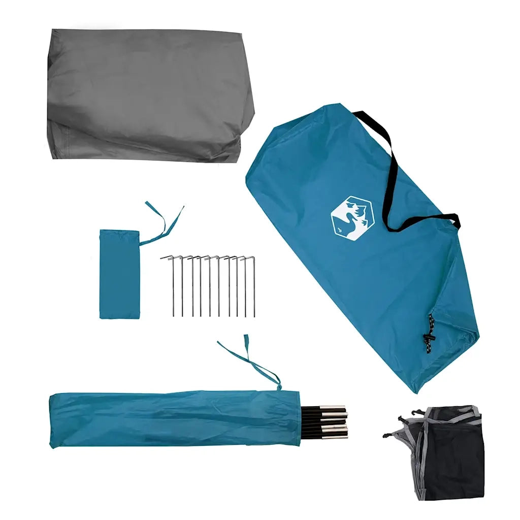 Frangivento da Campeggio Blu 510x153 cm Impermeabile CFW6756622