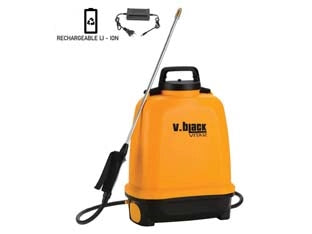 POMPA A ZAINO A BATTERIA LITIO V-BLACK VITA- - lt.12 - 1 pezzi VOLPI