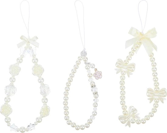 3 bracciali per telefono - catena per telefono universale - catena per telefono rimovibile.