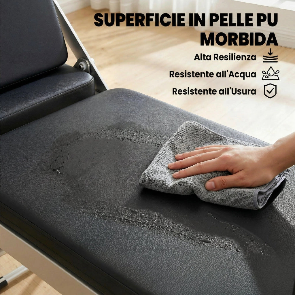 Reformer Pilates Pieghevole ¨C Xylo ¨C con 2 Bande Elastiche