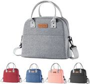 Borsa di Picnic Geïsoleerde Tas da Pranzo, Borsa da Pranzo Geïsoleerde, Tas da Pranzo Waterdichte per Uomo Donna, Borsa da Pranzo Geïsoleerde per Uomo Donna, Modello: ZXGLXIN, Dimensioni: 30x20x15 cm, Materiale: Poliestere, Peso: 350 g, Colori: Grigio.