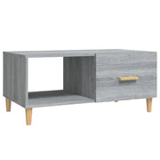 Tavolino salotto | Tavolino da caff¨¨ | Tavolino da Soggiorno Grigio Sonoma 89,5x50x40 cm Legno Multistrato