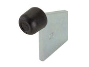 ARRESTO FINE CORSA PER CANCELLI SCORREVOLI A SALDARE ART.381- - mm.70x110h. - 5 pezzi COMBI