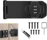 Combinazione a 3 cifre - Cassetto di chiusura - Codice di chiusura - Blocco di sicurezza - Incluso 8 viti