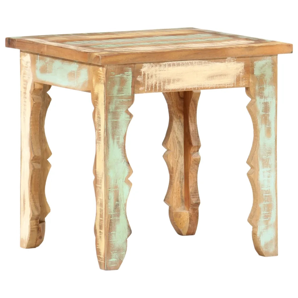 Tavolino da CaffÃ¨ 40x40x40 cm in Legno Massello di Recupero cod mxl 16063