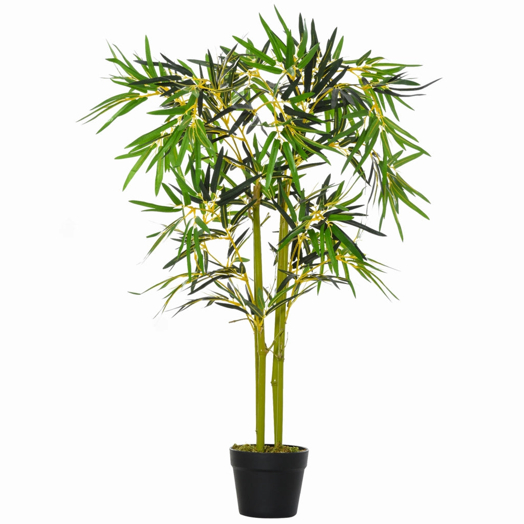 Pianta Artificiale in Vaso di Bamb¨´ ¨C Zephmum ¨C Verde 120cm