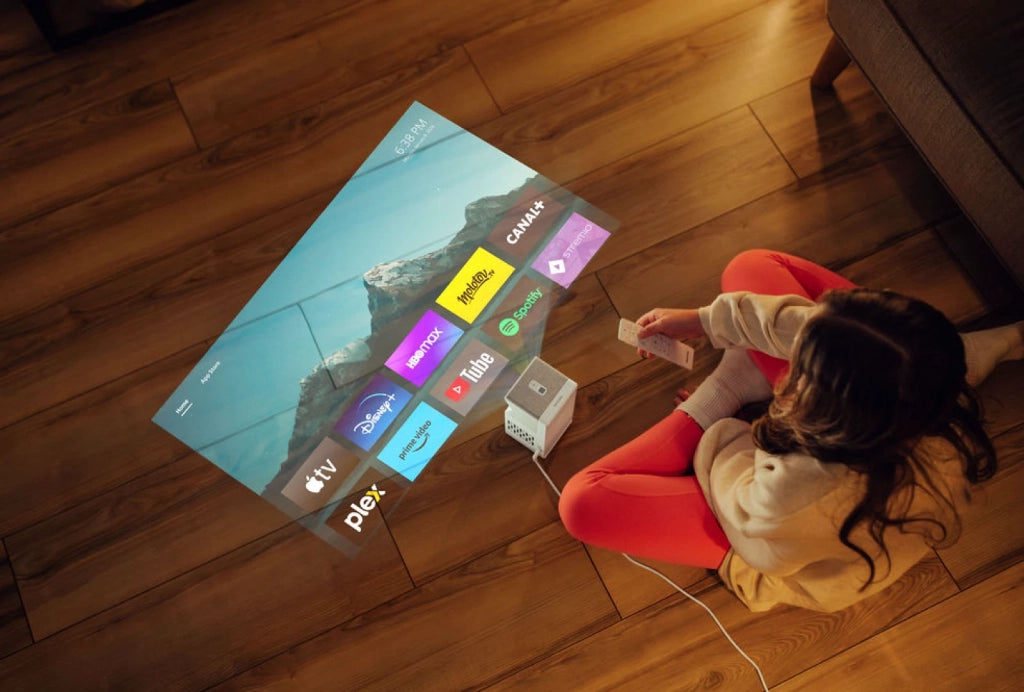 Philips Screeneo UL5 Smart Proiettore a raggio ultra corto 550 ANSI lumen DLP 1080p (1920x1080) Grigio. Bianco