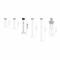 Braccio per impastatrice 300 mm acciaio inox 14_0004710