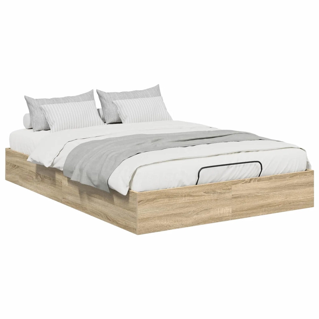 Letto ottomano Rovere Sonoma 193 x 120 x 25 cm Truciolare