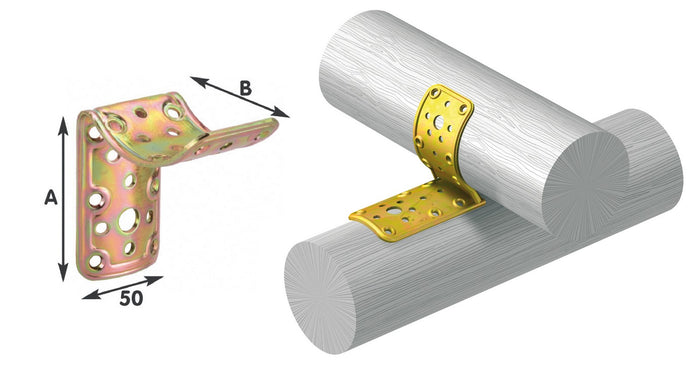 piastra incrocio tondo tropicalizzata 908 50x80x80 mm cod:ferx.16634