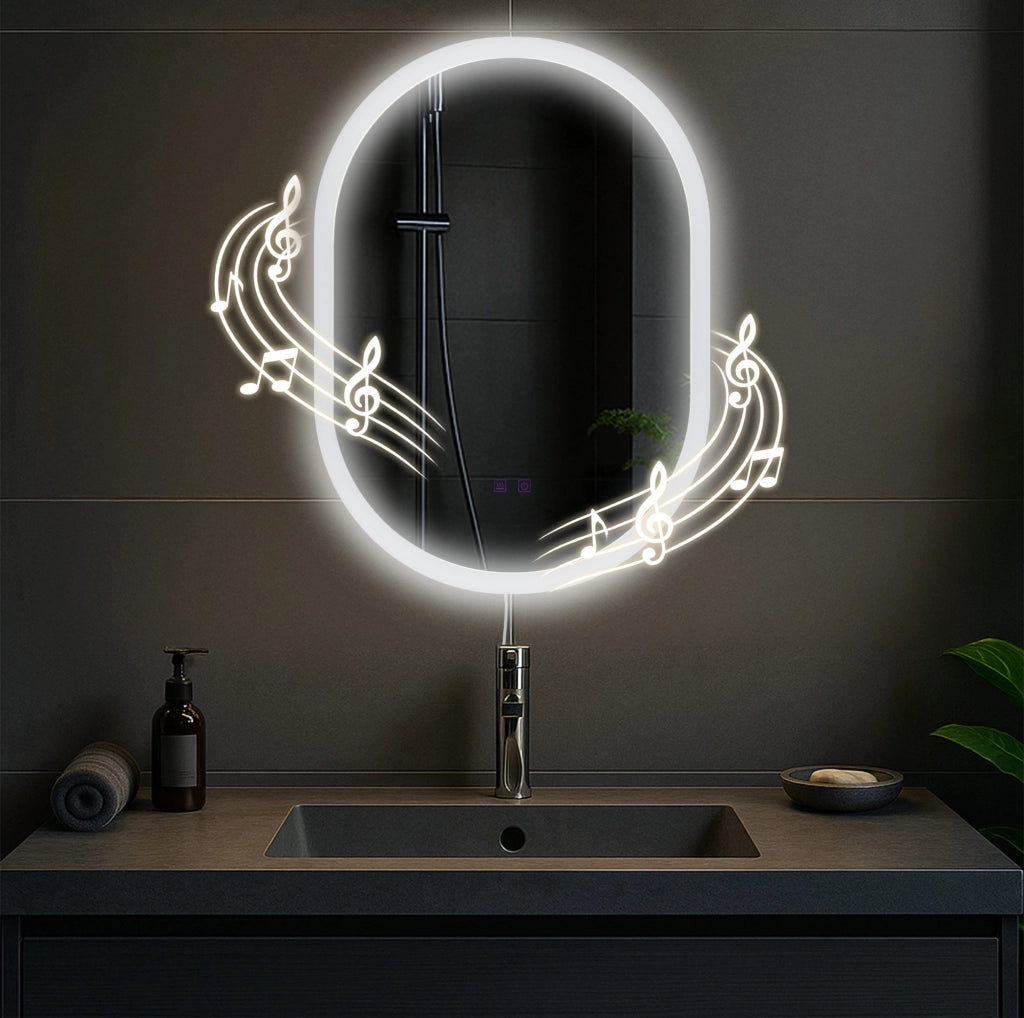 Badspiegel Karishma 70x50 mit Bluetooth