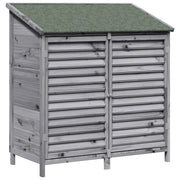 Capanno da Giardino Grigio 106 x 56 x 113,5 cm CFW3175889
