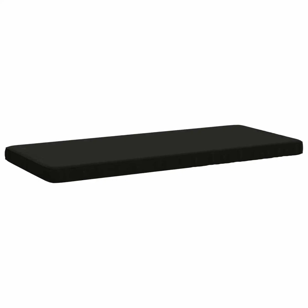 Cuscini per Panchina a 2 Pezzi VUGHT 2 pz 100% Poliestere Nero 951837
