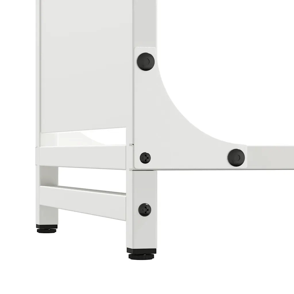 Rastrelliera per Legna da Ardere Bianca 90x28x90 cm CFW6824941