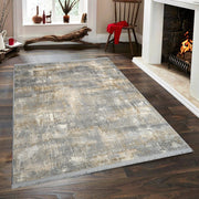 Bellefontaine, Tappeto Materiale Struttura in Plastica, 290x200 cm Grigio