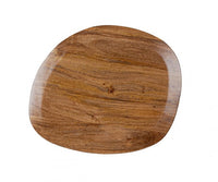 Tavolo Rotondo Legno Naturale Moderno da Interni - FRANKLIN Dimensione: D50, Colore: Grigio scuro