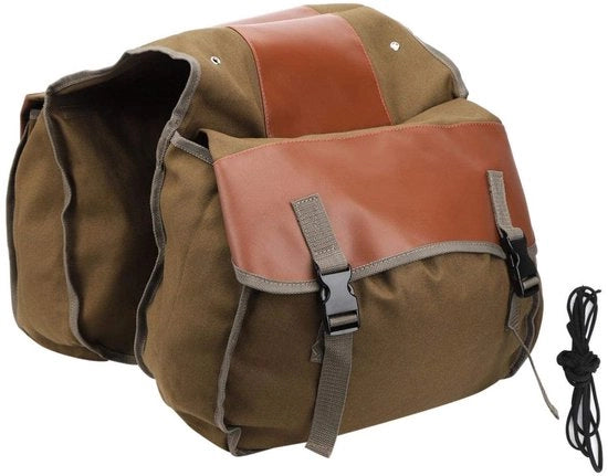 Zak da Fatica per Bicicletta - Multifunzionale - Khaki - Ideale per Lunghe Passeggiate - Duraturo e Resistente - Adatto per Biciclette - Codice prodotto: ...