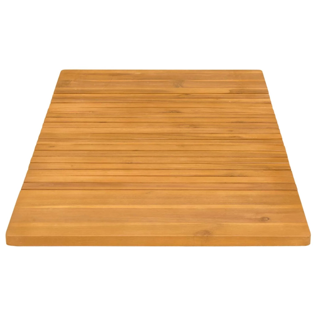 Tappeto da bagno Tinta unita Marrone 100 x 55 cm legno