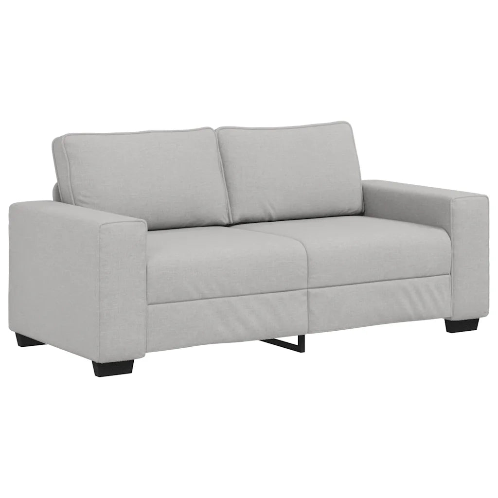 Divano a 2 Posti Grigio Nuvola 180x77x82 cm in Tessuto 4105174
