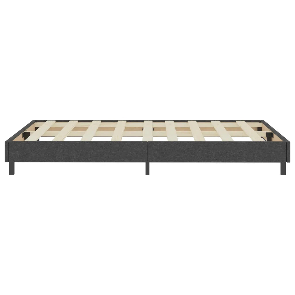 Letto a Molle Grigio in Tessuto 120x200 cm 287455