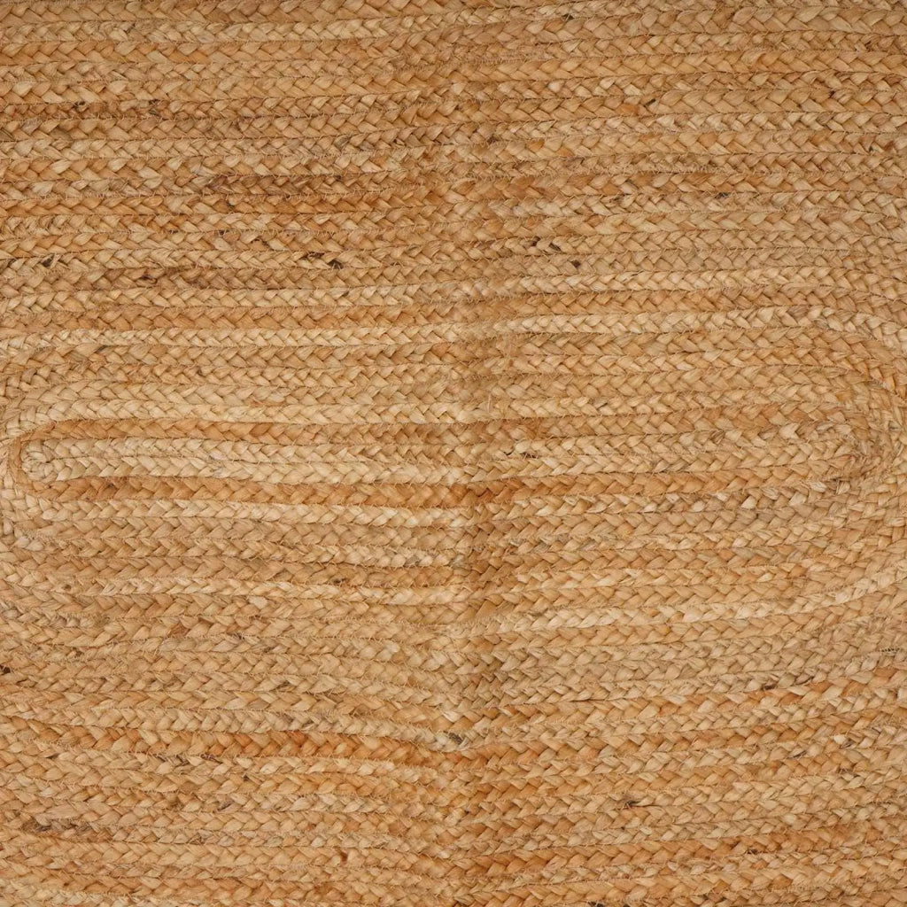 Tappeto da Area Grigio Scuro 122 x 183 cm Juta 42010706
