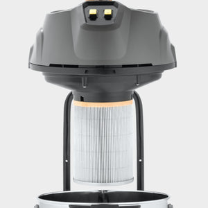 KARCHER Bidone aspiratutto Professionale NT 70/2 Me Classic - Portata aria: 2 x 53 l/s - Aspirazione: 225 / 22.5 mbar / kPa - Capacità del contenitore: 70 l