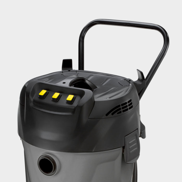 KARCHER Bidone aspiratutto Professionale NT 70/3 - Portata aria: 3 x 74 l/s - Aspirazione: 254 / 25.4 mbar / kPa - Capacità del contenitore: 70 l