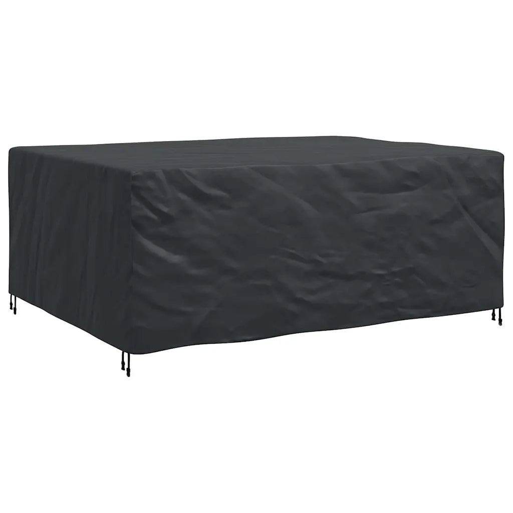 vidaXL Copertura per mobili da esterno Nero 220 x 190 x 85 cm 600D