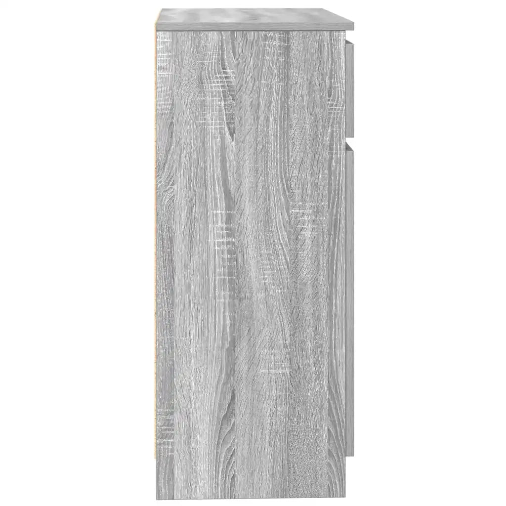 Credenza con Cassetto Grigio Sonoma 71x35x84 cm in Truciolato 861594