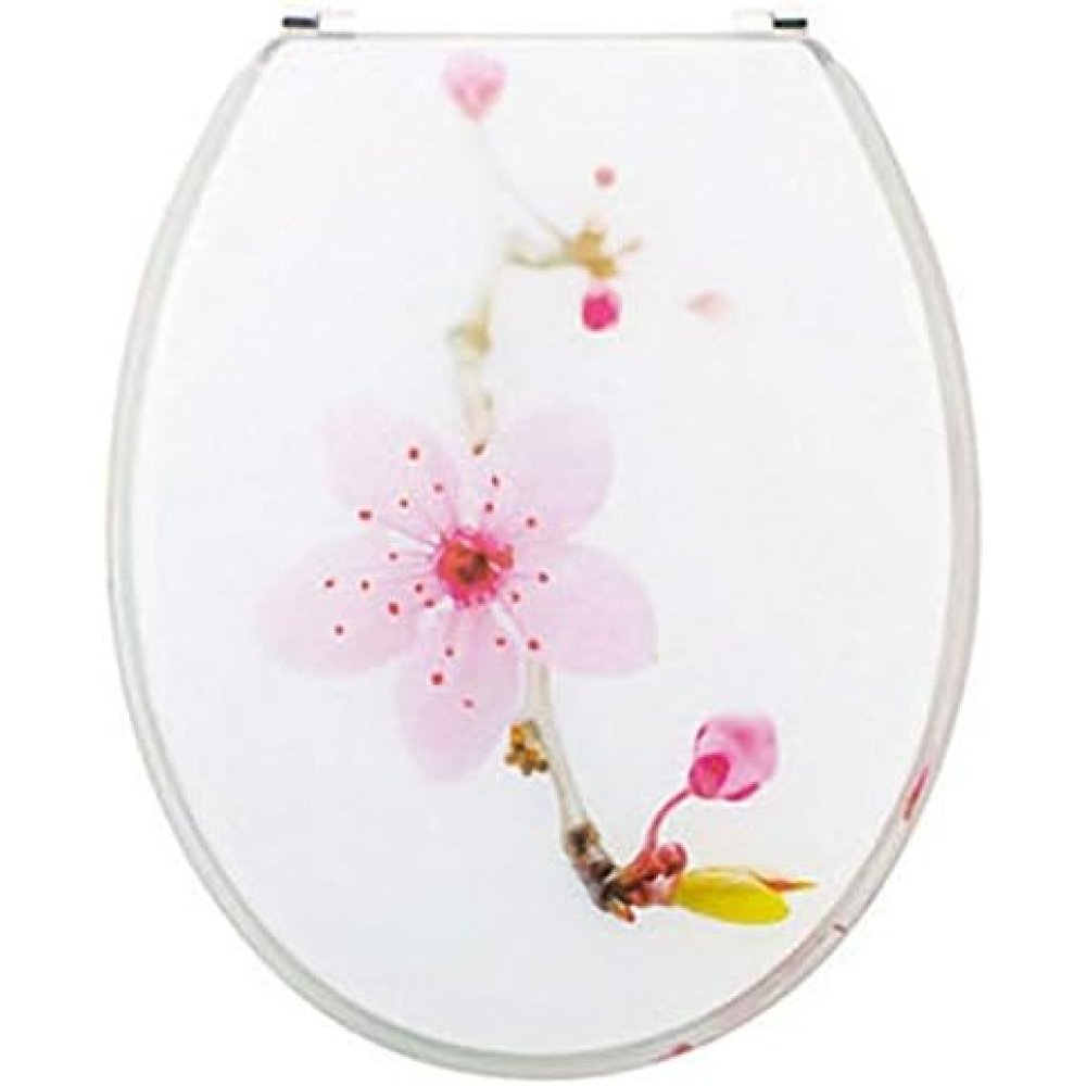 Sedile wc copriwater copri lunetta natura, multicolore