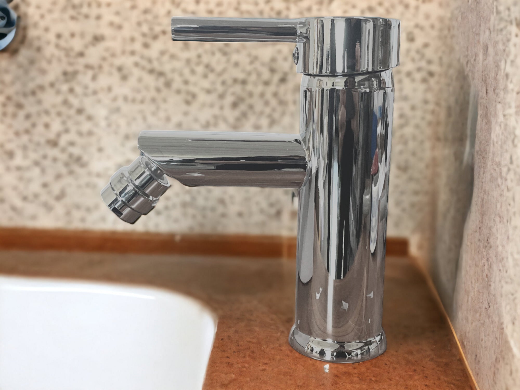 Rubinetto miscelatore bagno, stile moderno per bidet