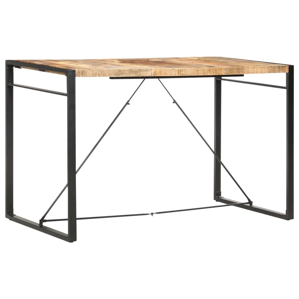 Tavolo da Bar 180x90x110cm in Legno Massello di Mango cod mxl 58882