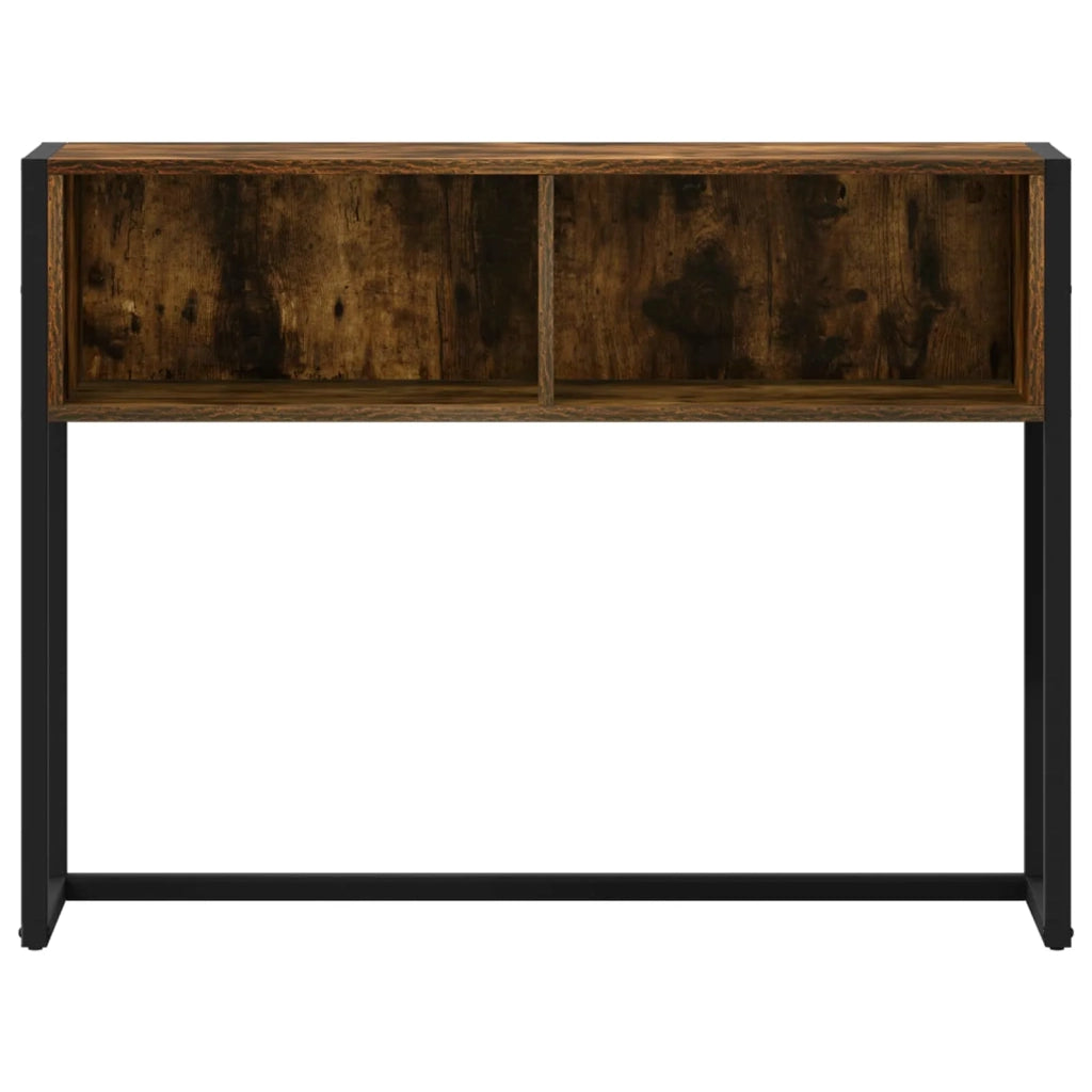 Tavolino Quercia Fumosa 100 x 36 x 75 cm Legno multistrato 886692