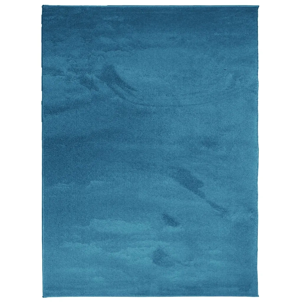 vidaXL Tappeto OVIEDO a Pelo Corto Turchese 240x340 cm