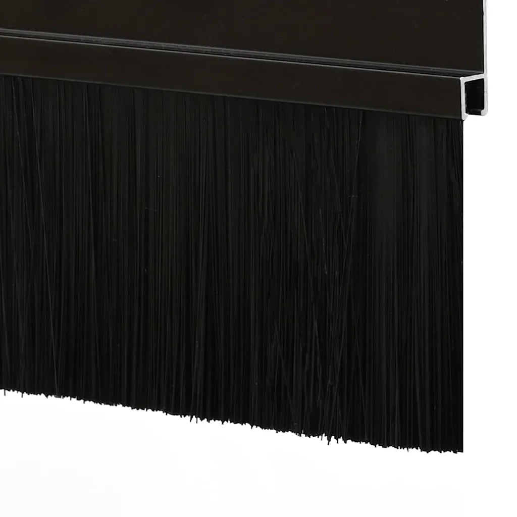 Spazzole per porte autoadesive 2 pz Nero 100 cm CFW1781386