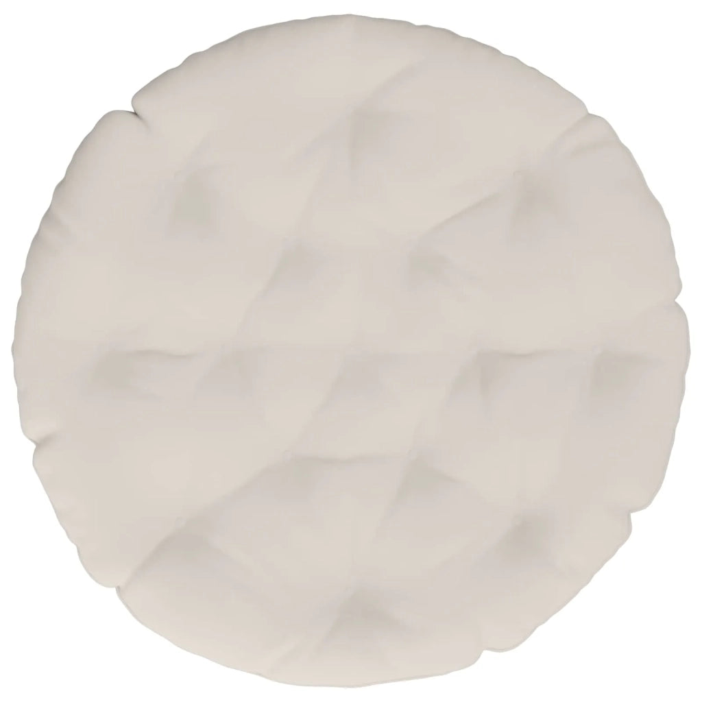 Cuscino per Sedia Appesa VIANEN 100% Poliestere Bianco 953989