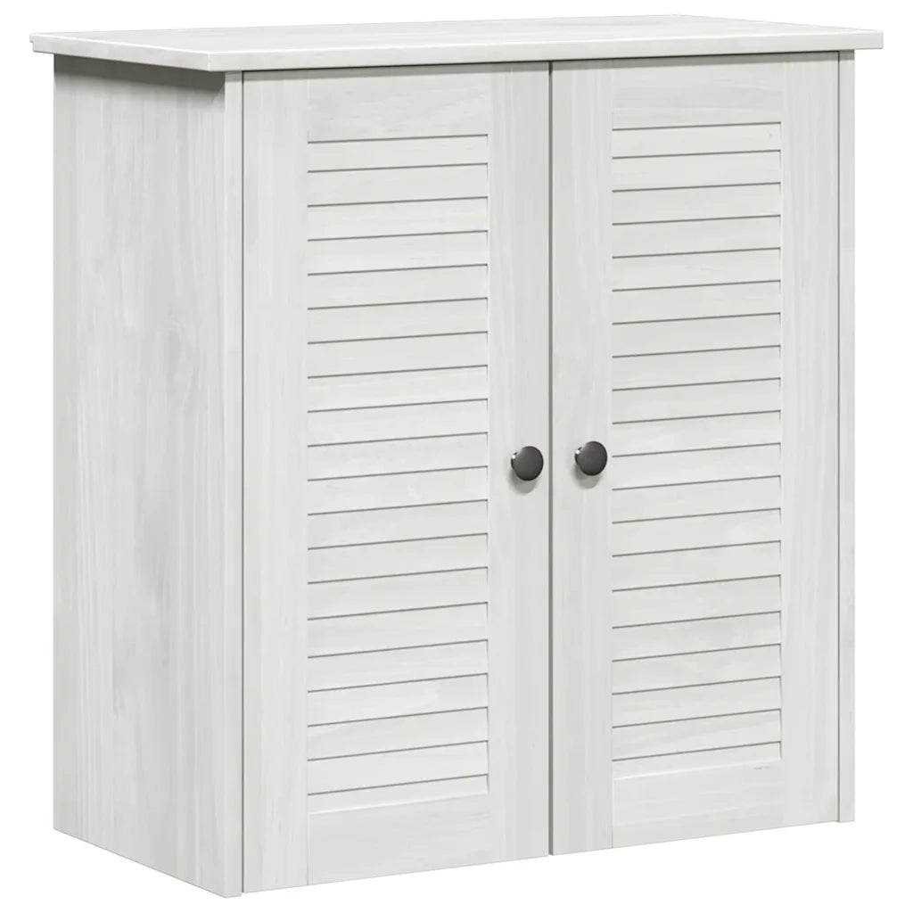 Set di mobili per il bagno VIGO 2 pcs Bianco e Bianco Antico 3328542