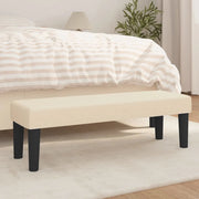 Panca Crema 100x30x30 cm in Tessuto cod mxl 63169