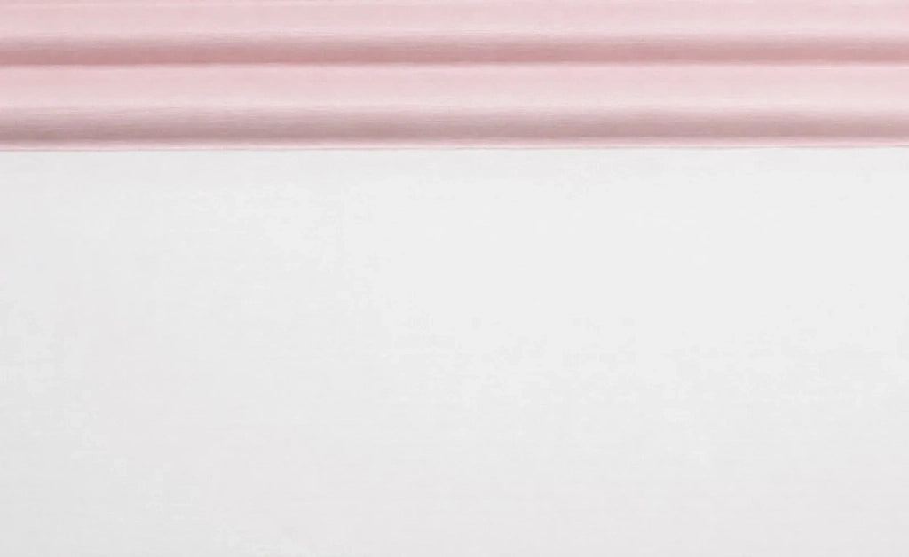 Armadio in legno shabby bianco con decori rosa 122x60x200 (1320) - Mobili 2G