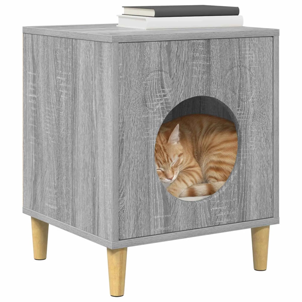 Casa per Gatti Grigio Sonoma 42,5 x 40 x 53 cm CFW7837519